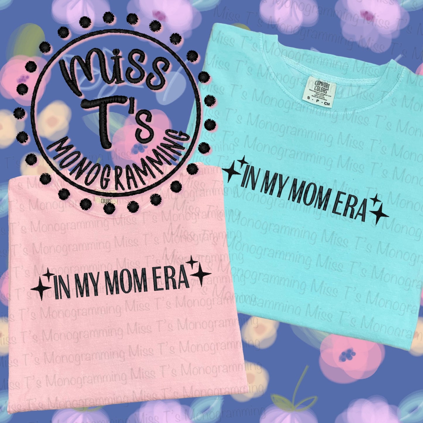 IN MY MOM ERA EMBROIDERED TSHIRT