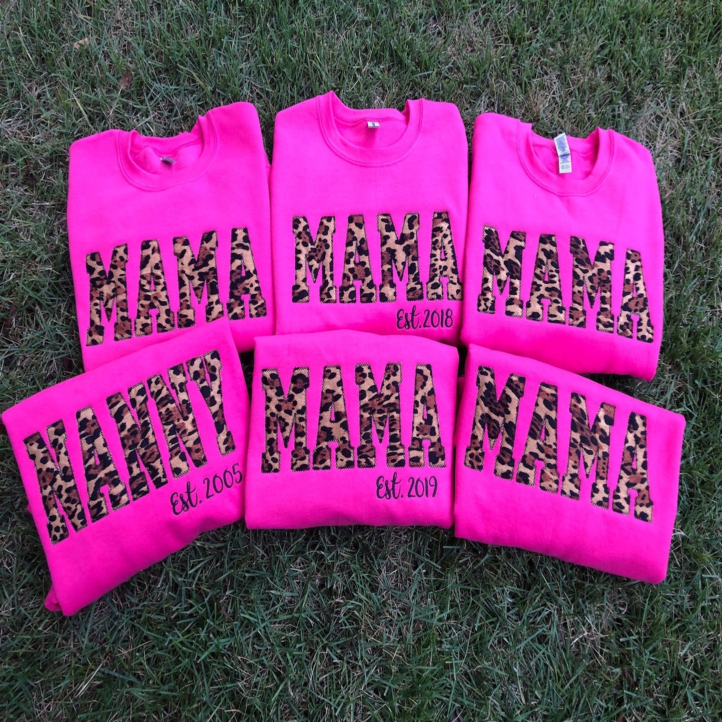 MAMA ESTABLISHED YEAR SWEATSHIRT