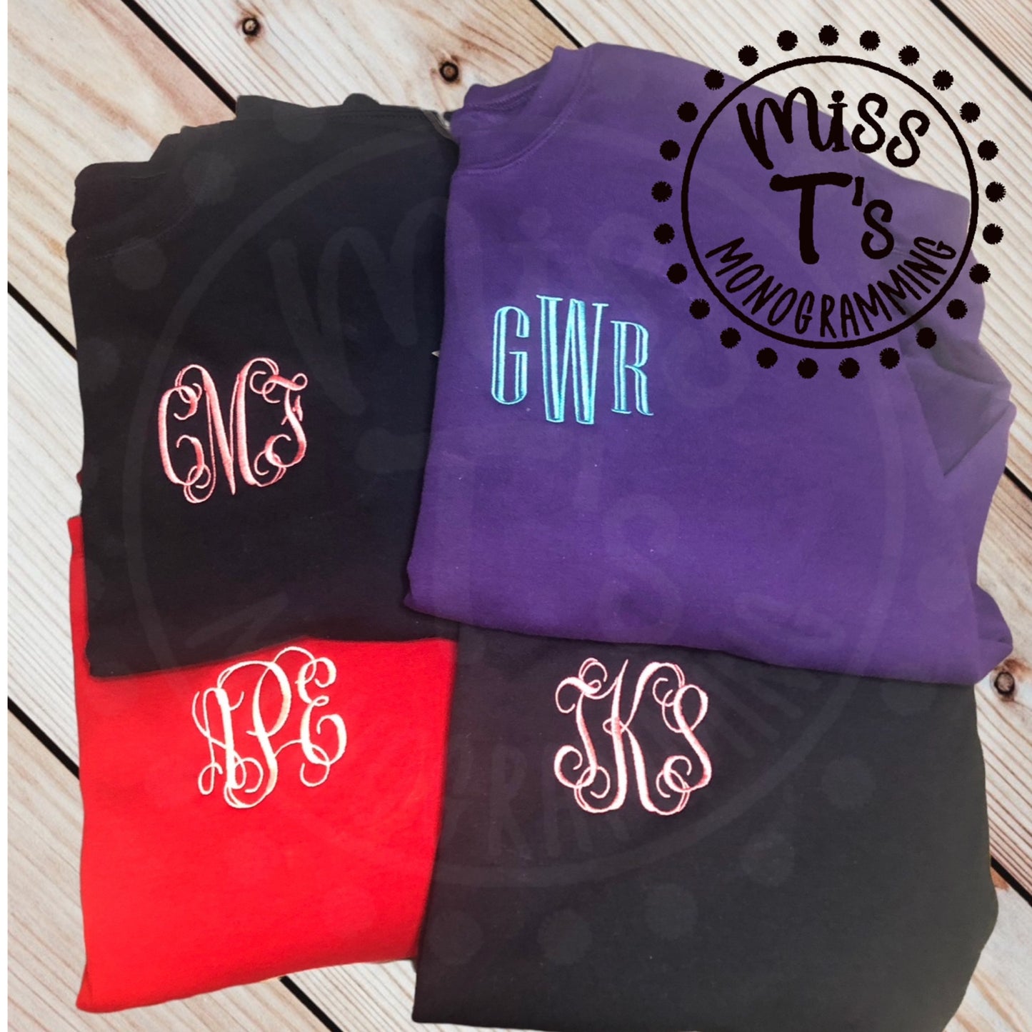 CLASSIC PLAIN MONOGRAM SWEATSHIRT