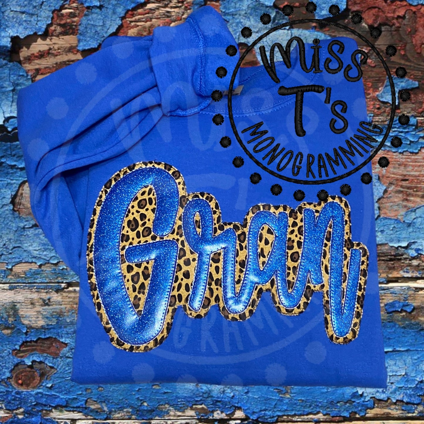 CUSTOM NAME HAND LETTERED DOUBLE APPLIQUE SWEATSHIRTS, MOMMA, MOM, AUNT, GRANDMA