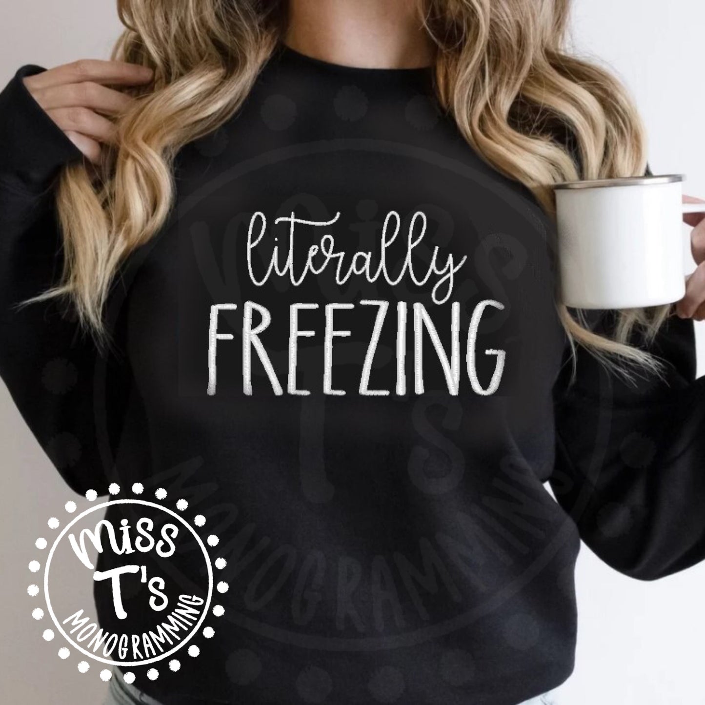 LITERALLY FREEZING COZY SWEATSHIRT