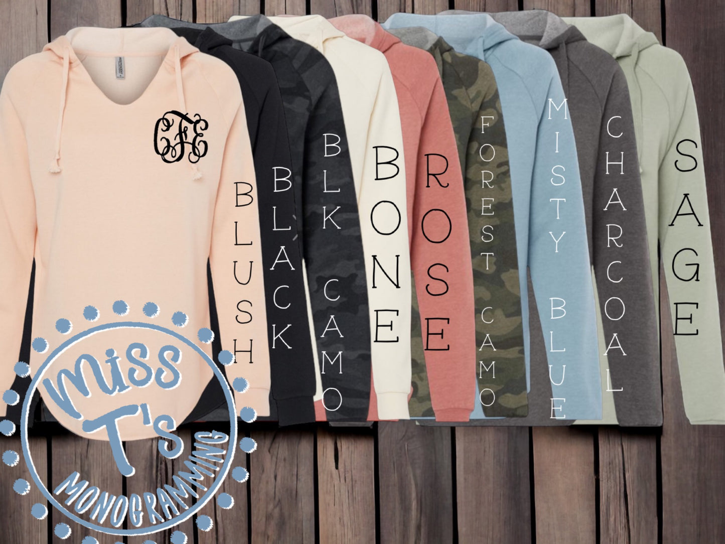 BUTTER SOFT MONOGRAMMED HOODIE