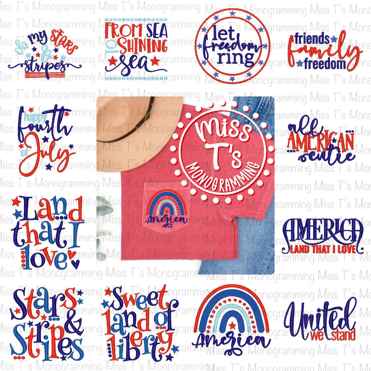 PATRIOTIC COMFORT COLOR POCKET TEES