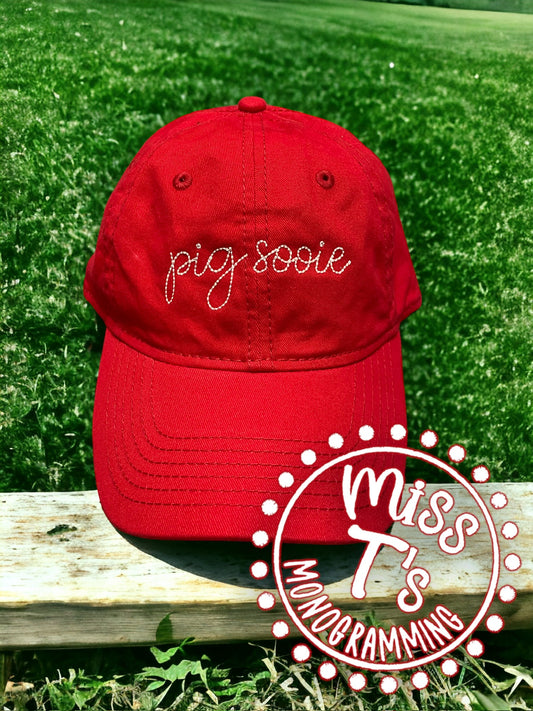 PIG SOOIE SPIRIT EMBROIDERED HAT