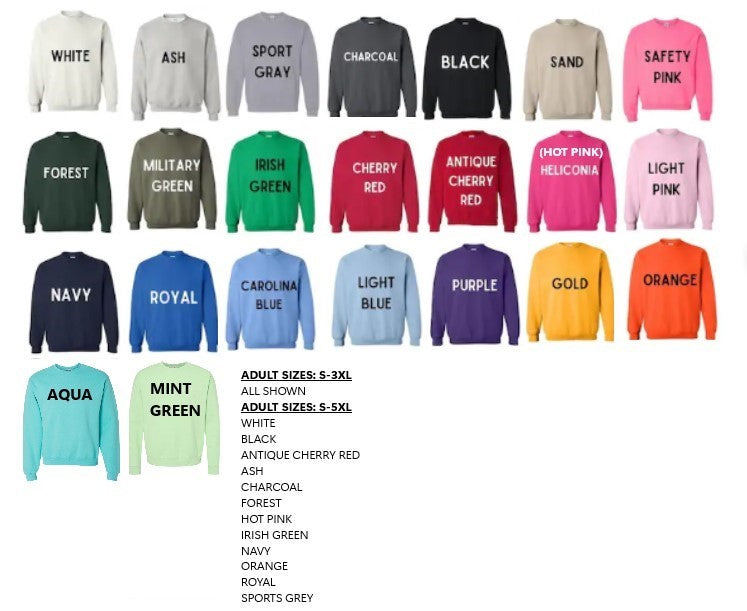 CAMPING LIFE ICONS EMBROIDERED TSHIRT OR SWEATSHIRT