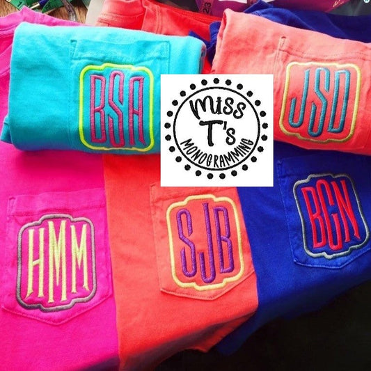 MANSION MULTICOLOR MONOGRAM COMFORT COLOR TSHIRT