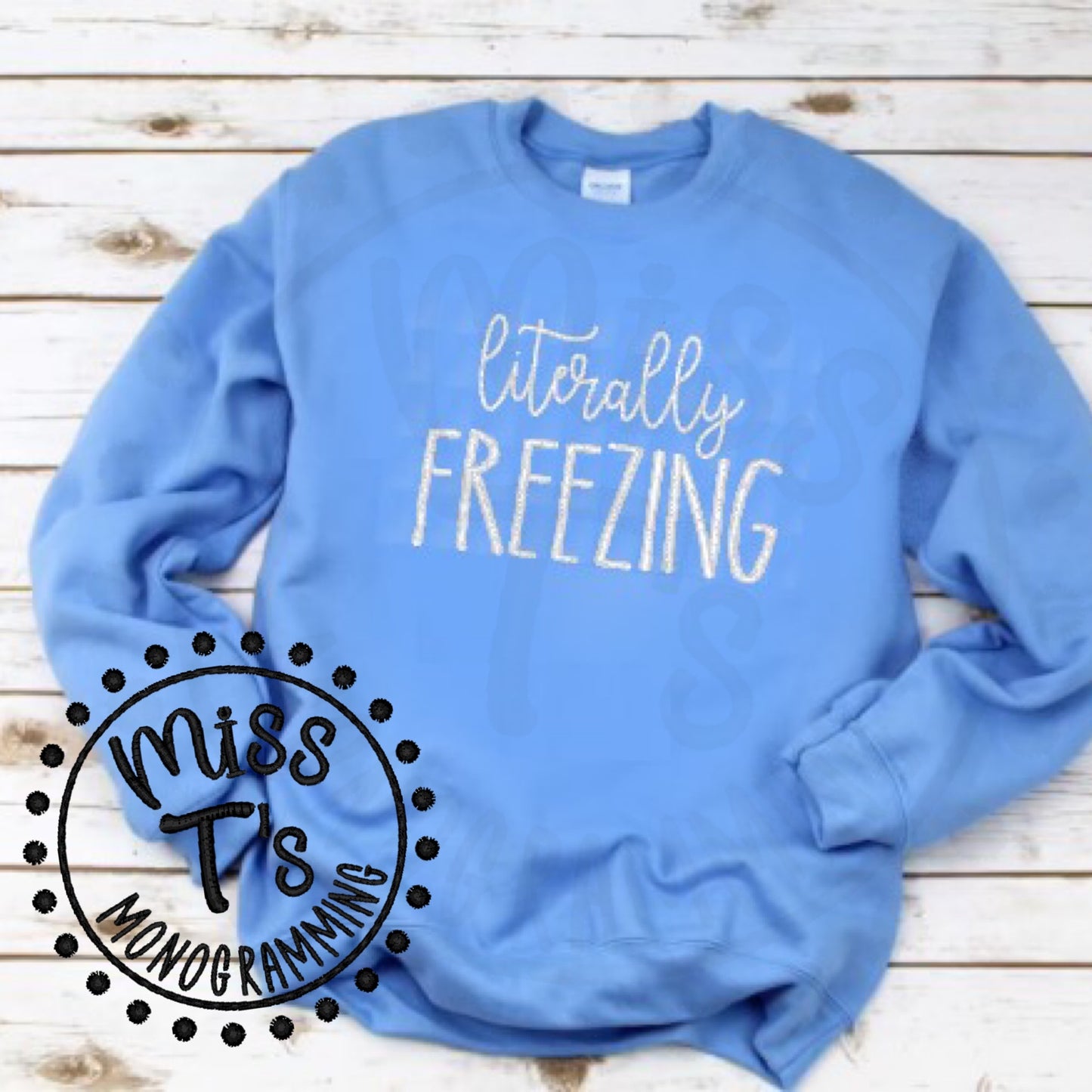 LITERALLY FREEZING COZY SWEATSHIRT